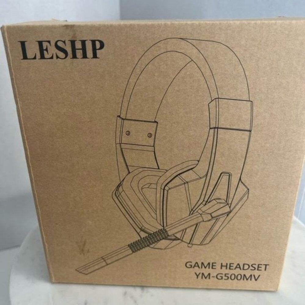 🎮 Leshp Noise Reduction Gaming Headset YM-G500MV New in Box